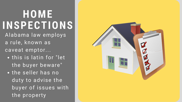 Home inspection graphic for buyers planning purchase expenses
